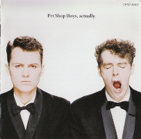 Pet Shop Boys (Пет Шоп Бойз) обложки альбомов 1987 - Actually 